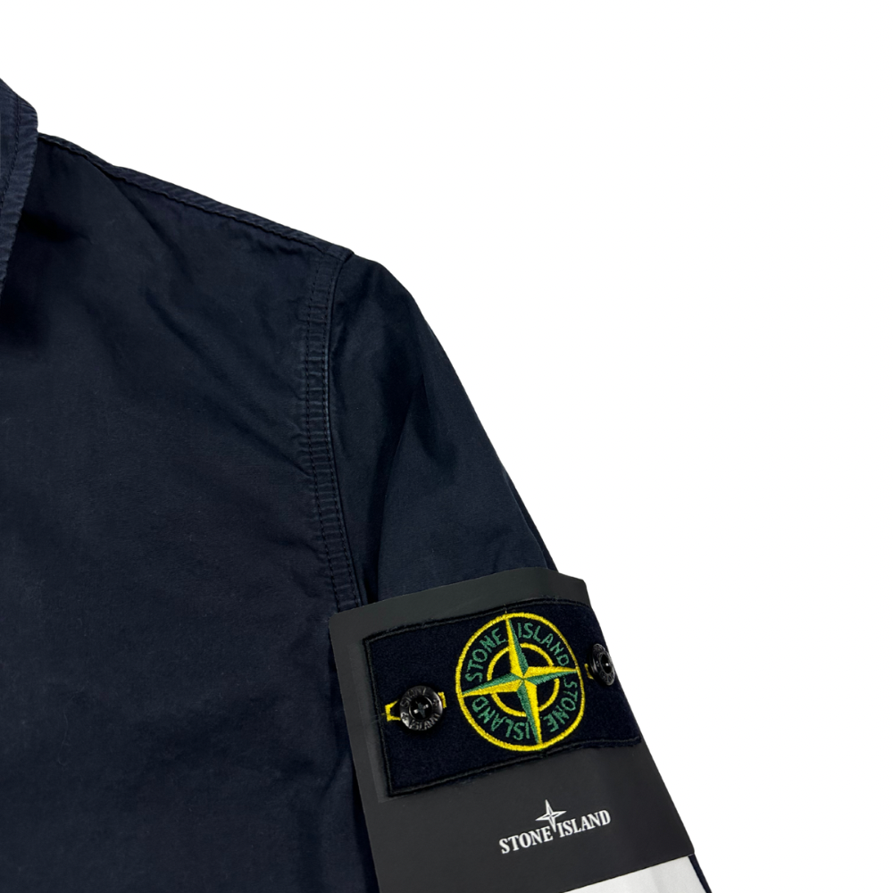 CHAQUETA STONE ISLAND TELA SMERIGLIATA- talla M