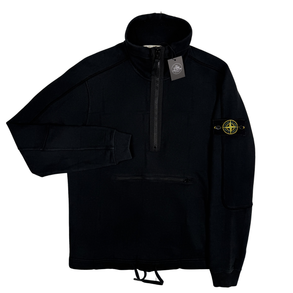 SUDADERA HALF - ZIP STONE ISLAND - talla S
