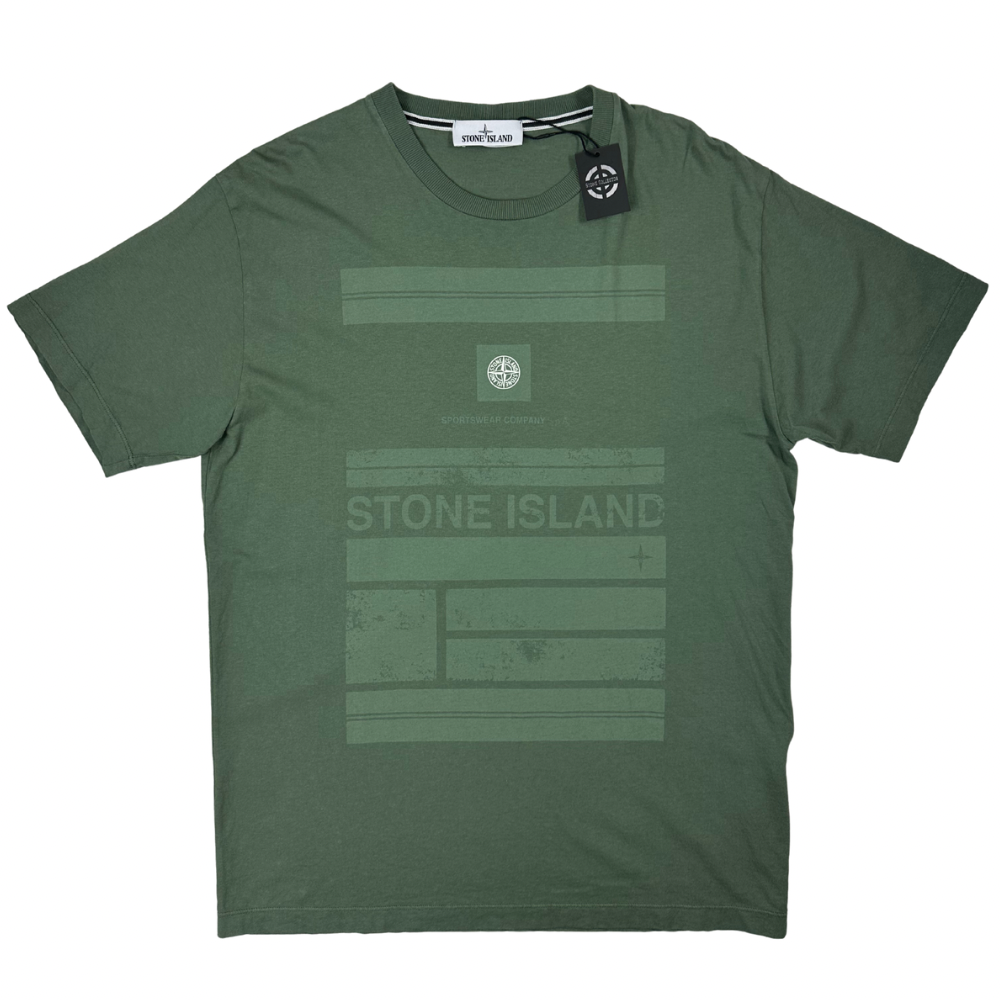 CAMISETA MANGA CORTA STONE ISLAND - talla XL