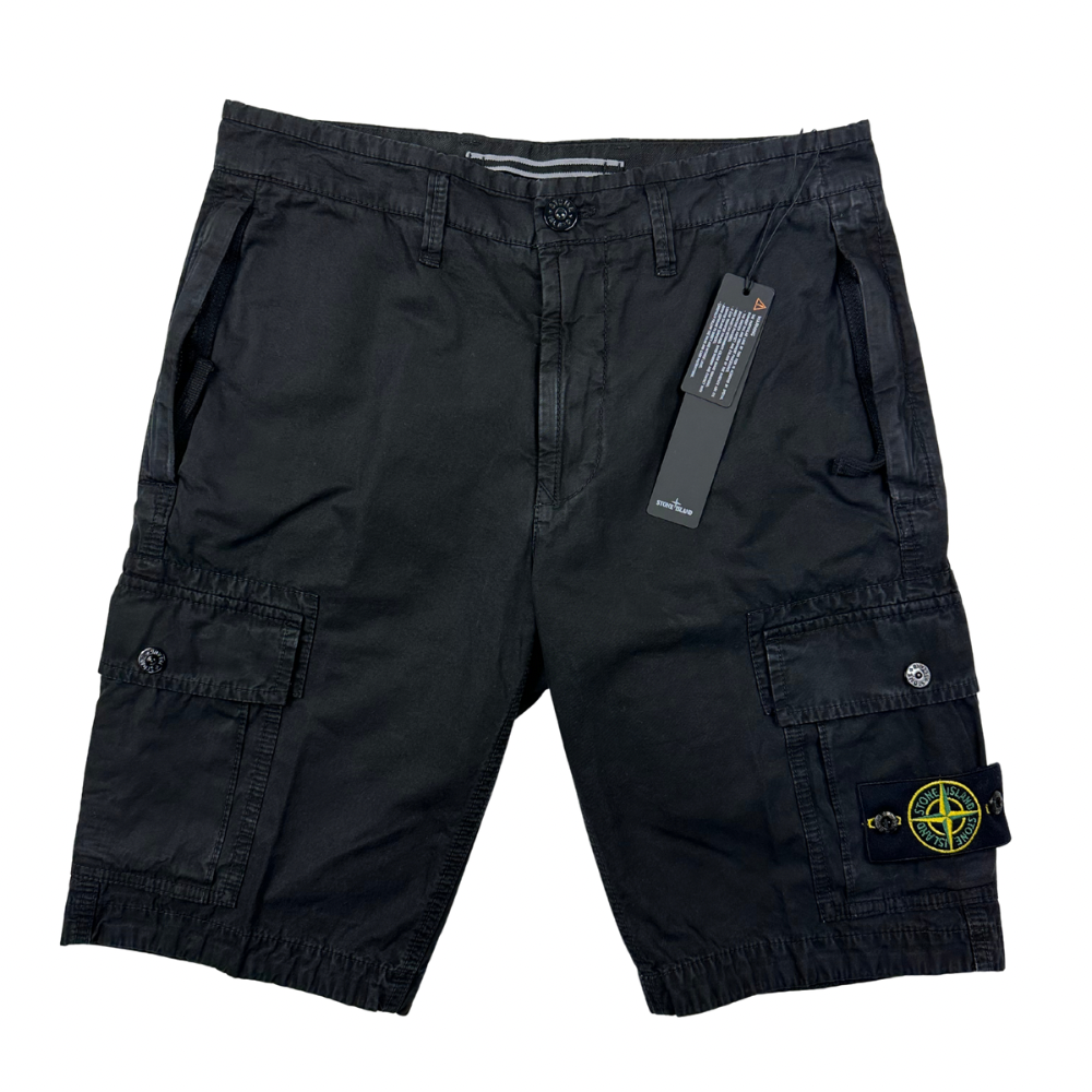 PANTALÓN CARGO CORTO SLIM STONE ISLAND - talla W/28