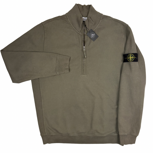 SUDADERA HALF - ZIP STONE ISLAND  - talla XXL