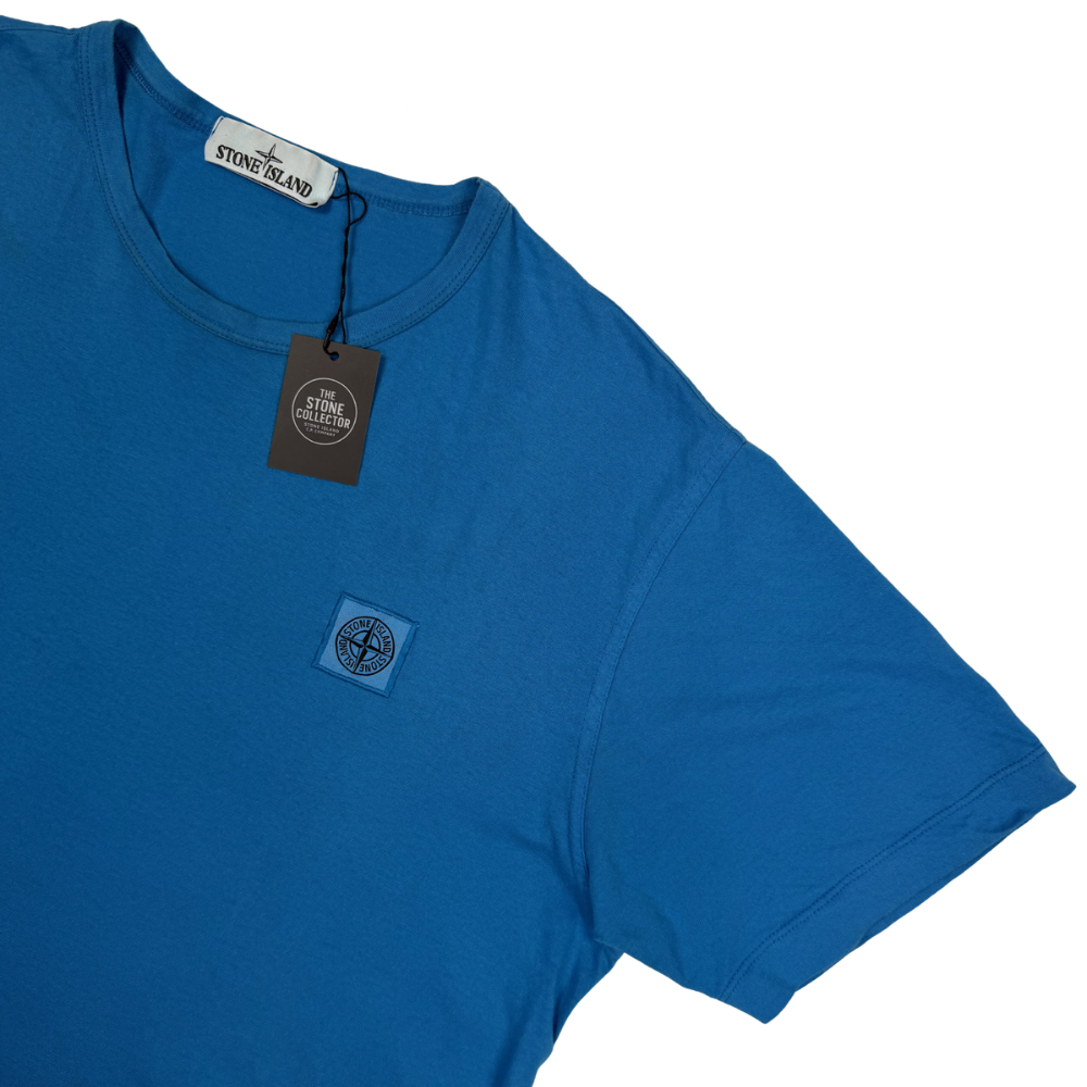 Camiseta Stone Island Azul manga corta - talla L