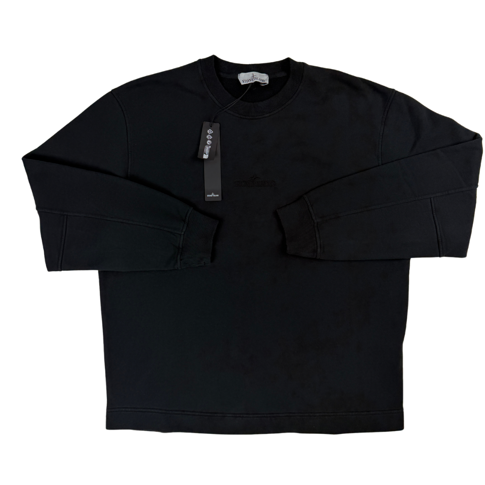 SUDADERA CUELLO REDONDO OVERSIZE STONE ISLAND - talla M