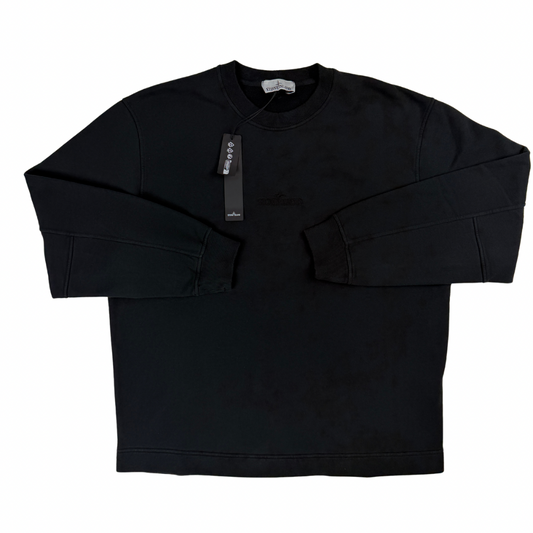 SUDADERA CUELLO REDONDO OVERSIZE STONE ISLAND - talla M