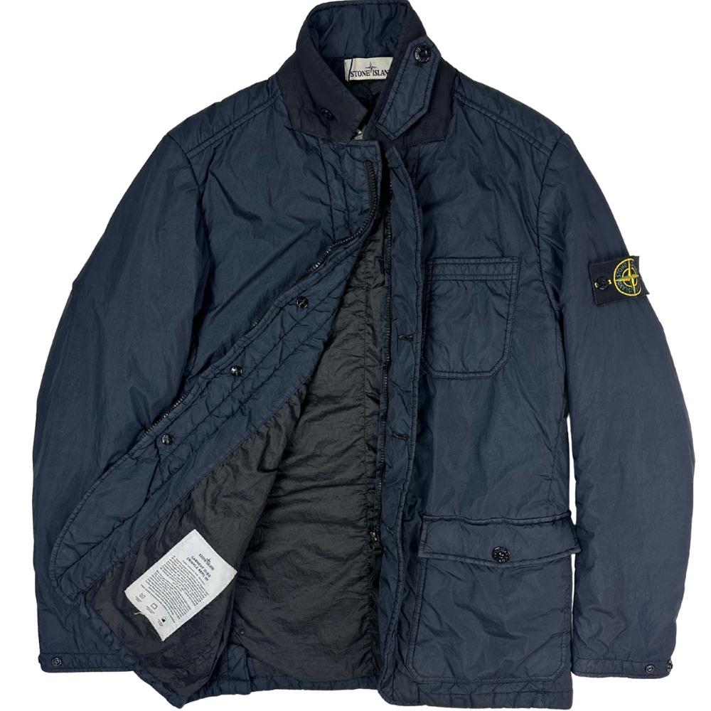 CHAQUETA GARMENT DYED CRINKLE REPS NY STONE ISLAND - talla M