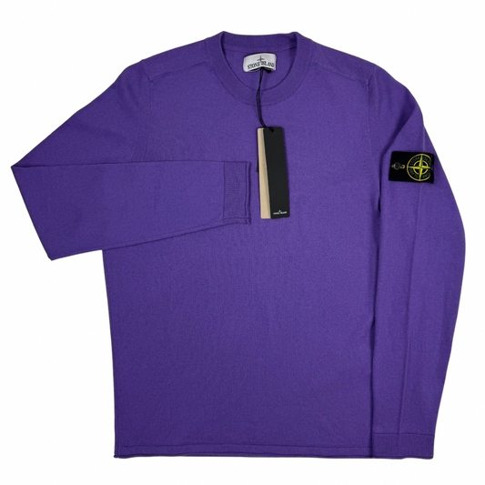 Jersey Stone Island cuello redondo morado - talla M/L/XL/2XL