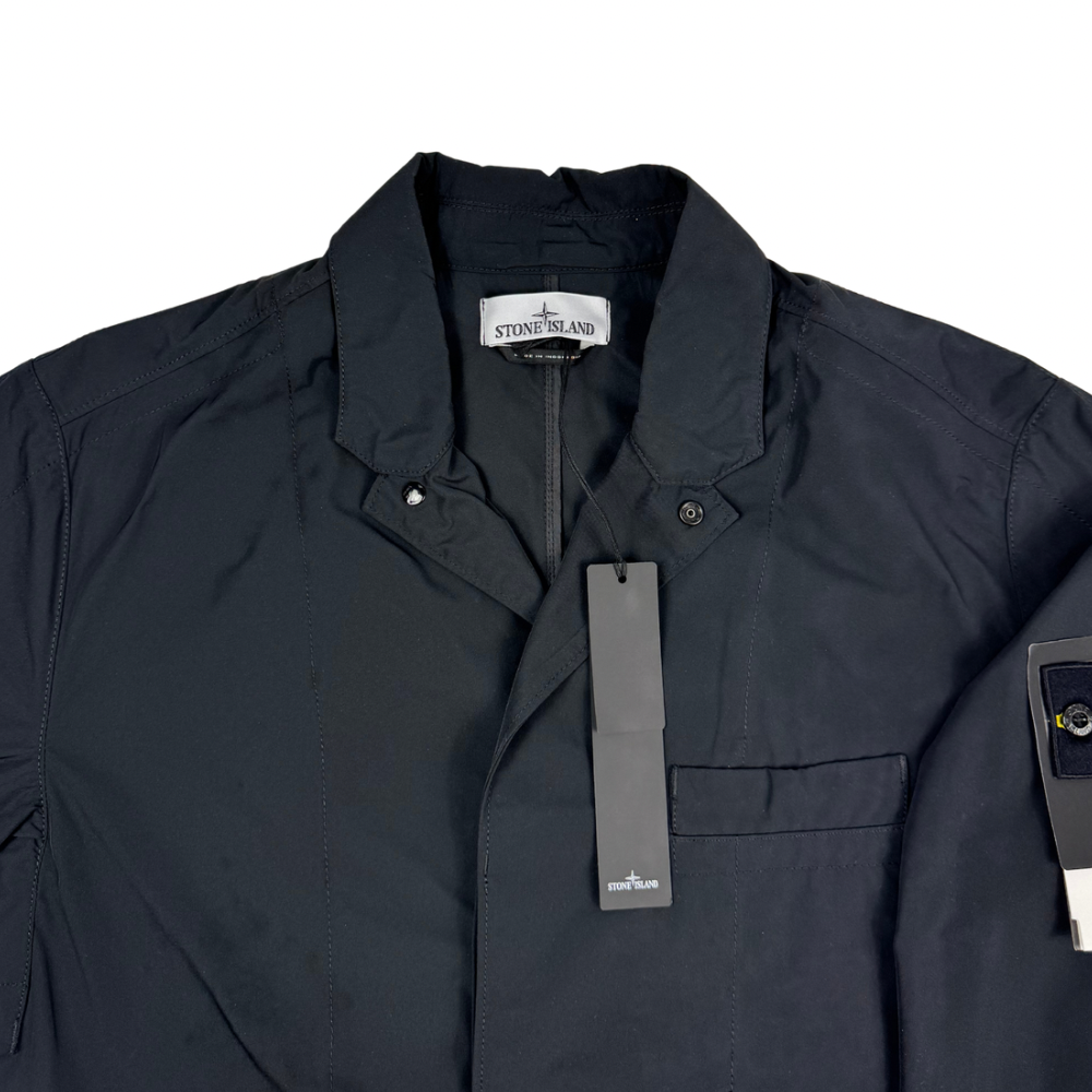 Chaqueta Stone Island Micro Twill negro - talla L