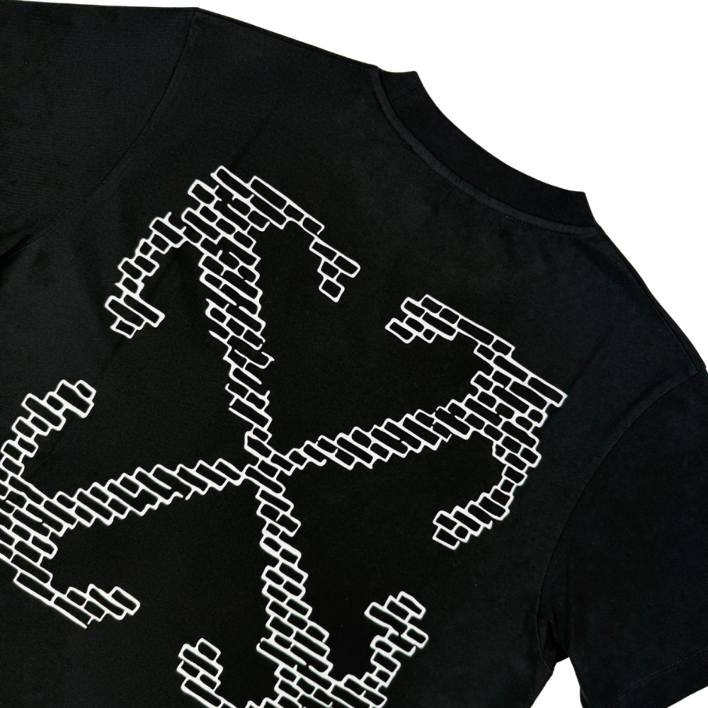 CAMISETA MANGA CORTA OFF WHITE - talla M