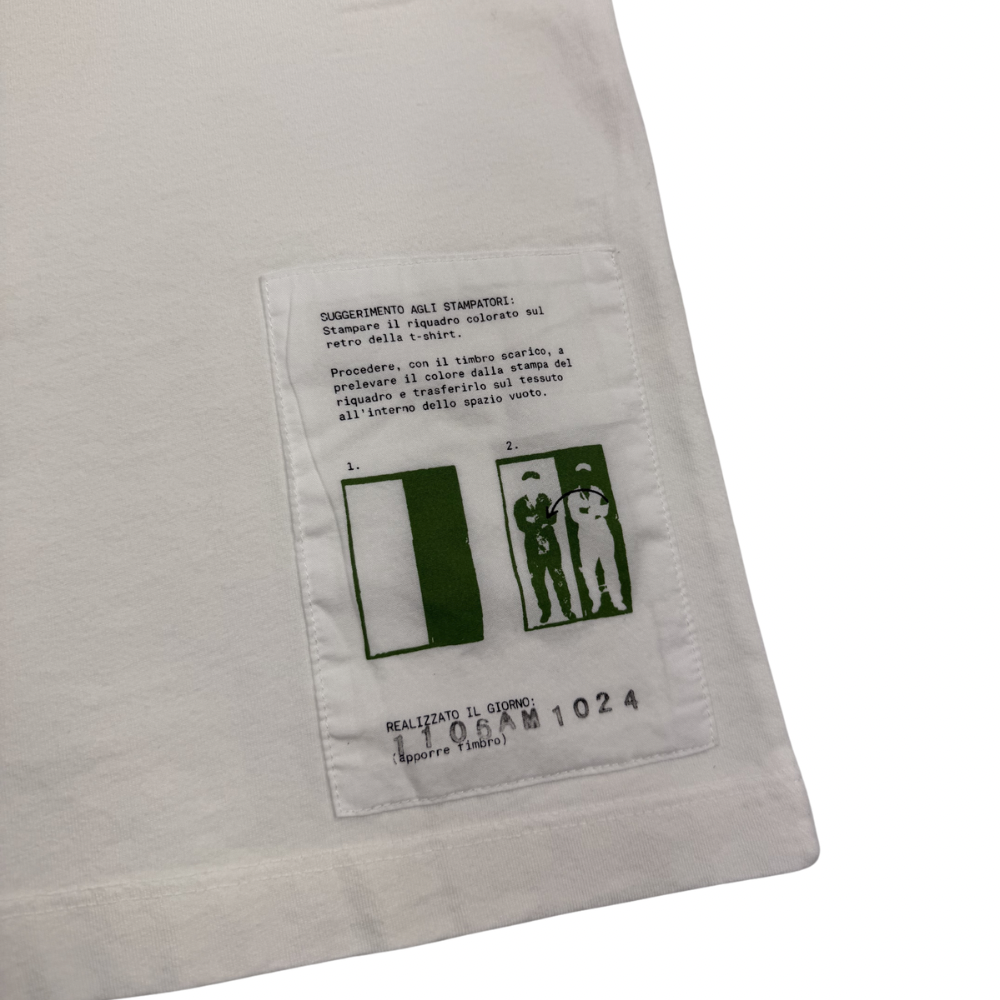 Camiseta C.P. Company blanca manga corta - talla M/XL/2XL