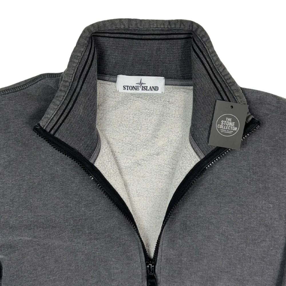 Sudadera con cremallera Stone Island gris - talla M