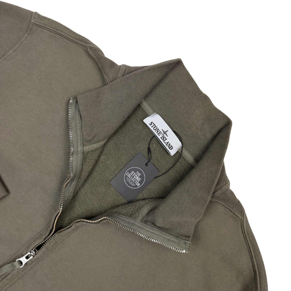 SUDADERA HALF - ZIP STONE ISLAND  - talla XXL
