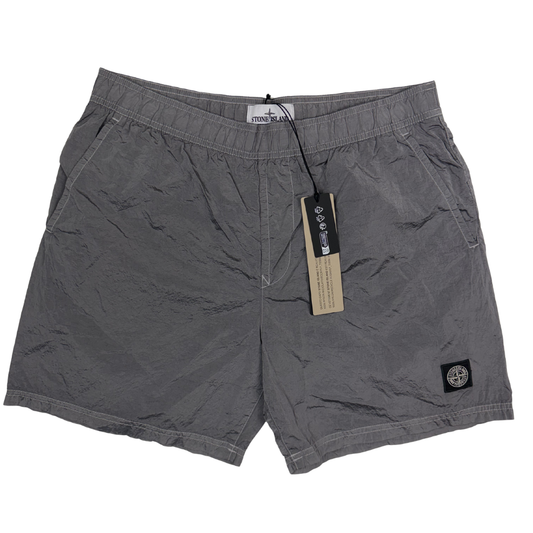 Bañador Stone Island Gris nylon metal - talla S / M / L