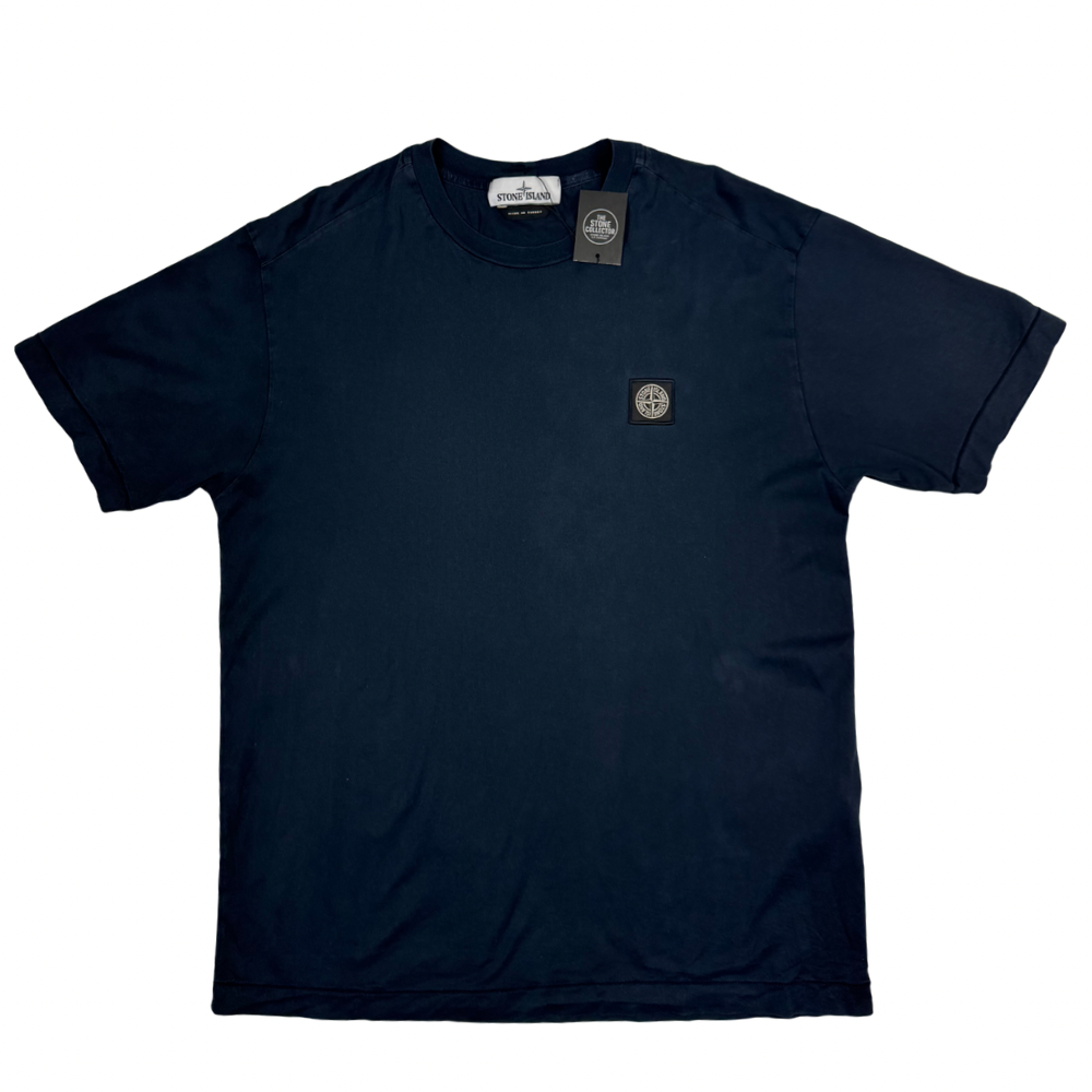 Camiseta Stone Island Azul marino manga corta - talla L