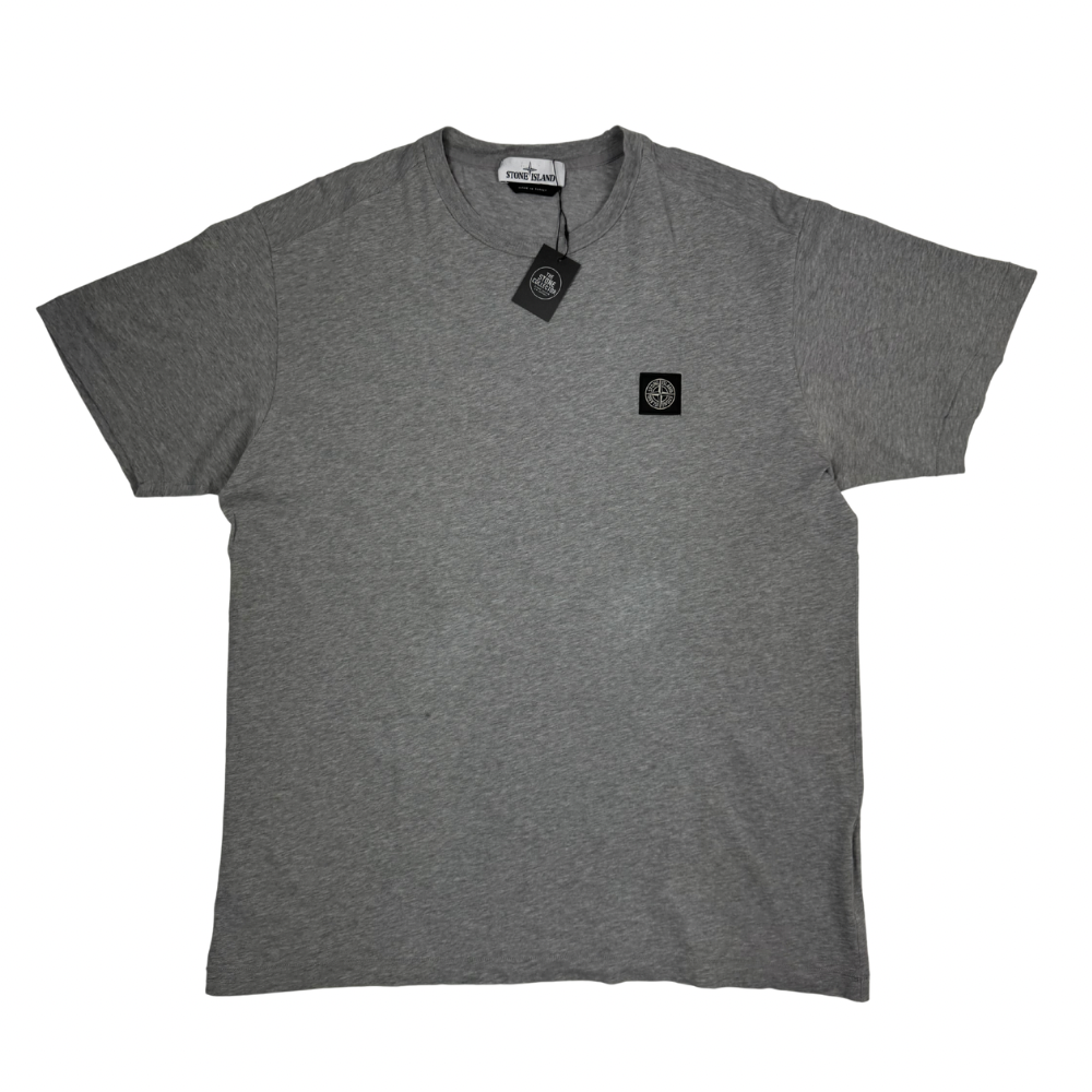 Camiseta Stone Island Gris manga corta - talla 2XL