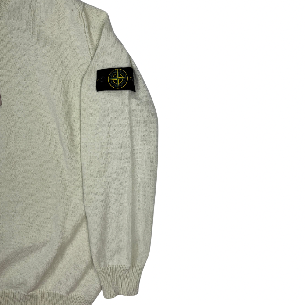 Jersey Stone Island cuello redondo lima claro - talla 3XL