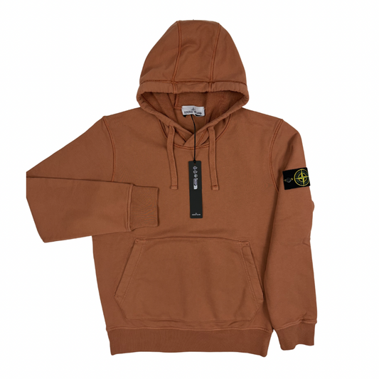 Sudadera Con Capucha Stone Island terracota - talla M