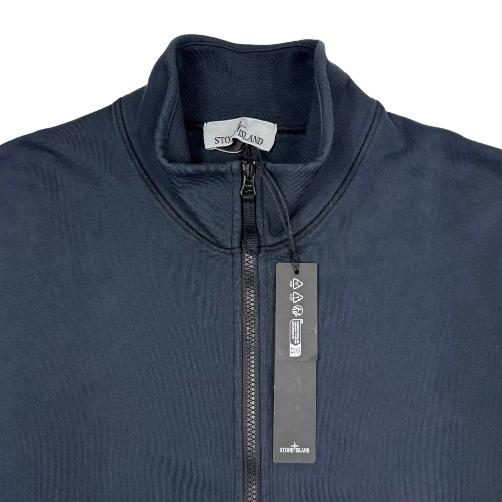 Sudadera con cremallera Stone Island azul marino - talla 2XL