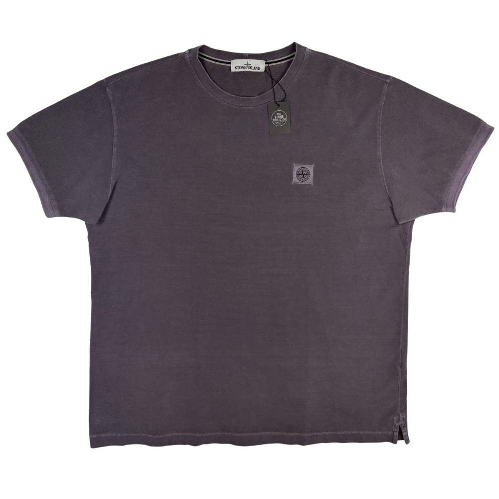 Camiseta Stone Island gris manga corta - talla 2XL