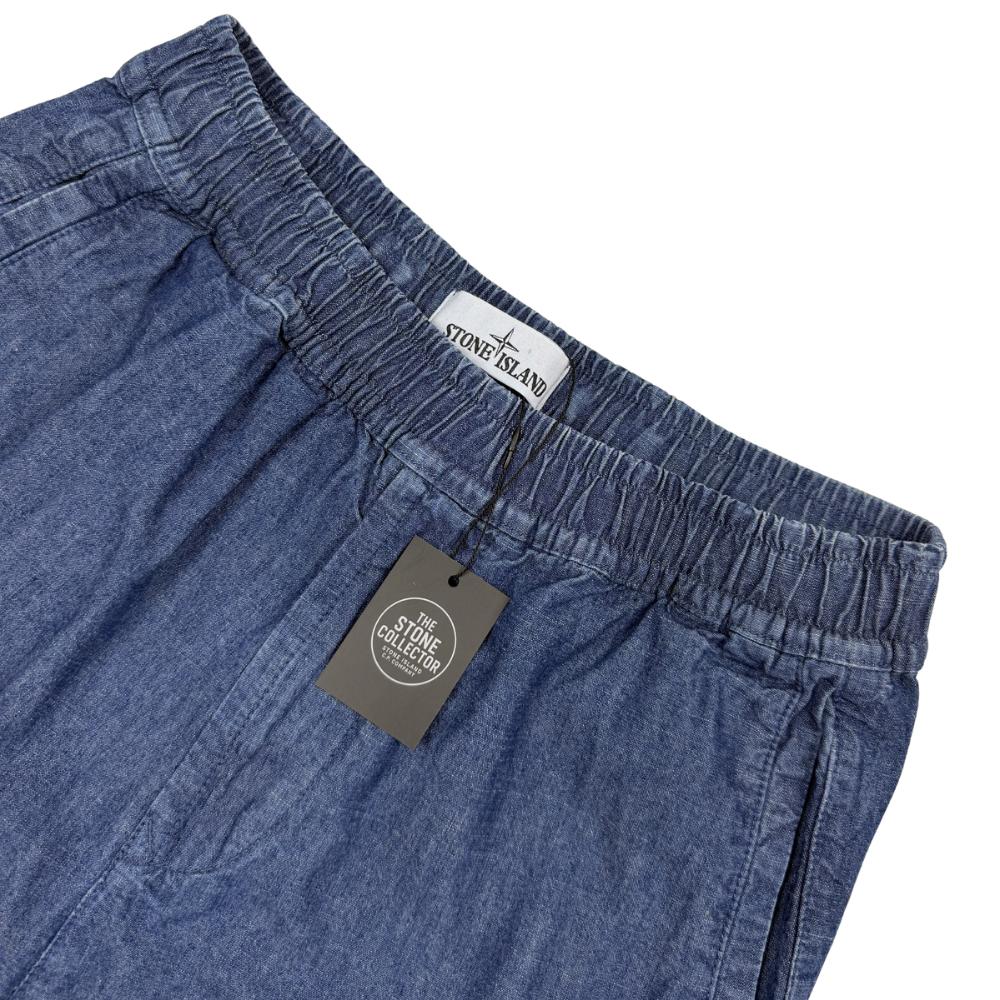 PANTALÓN CARGO CORTO VAQUERO STONE ISLAND - talla W/28