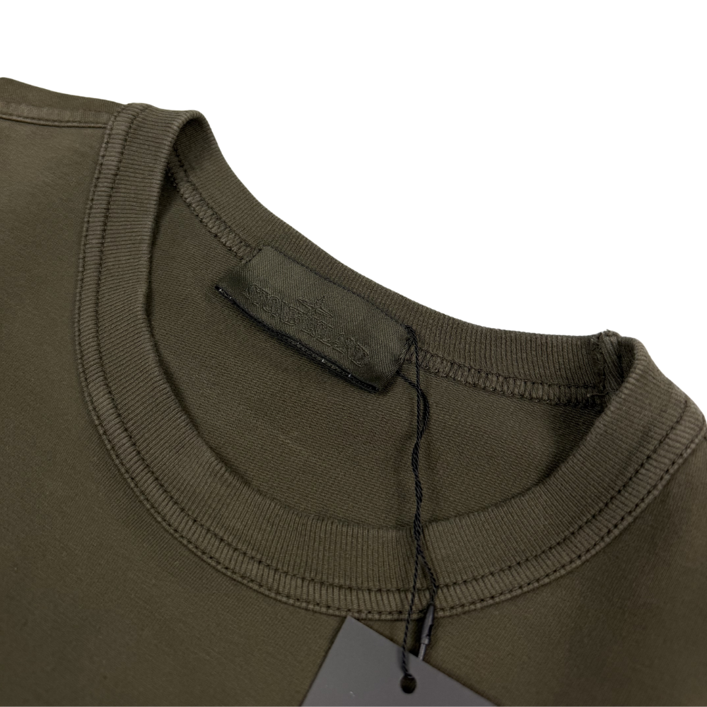 Sudadera Stone Island Ghost verde - talla M