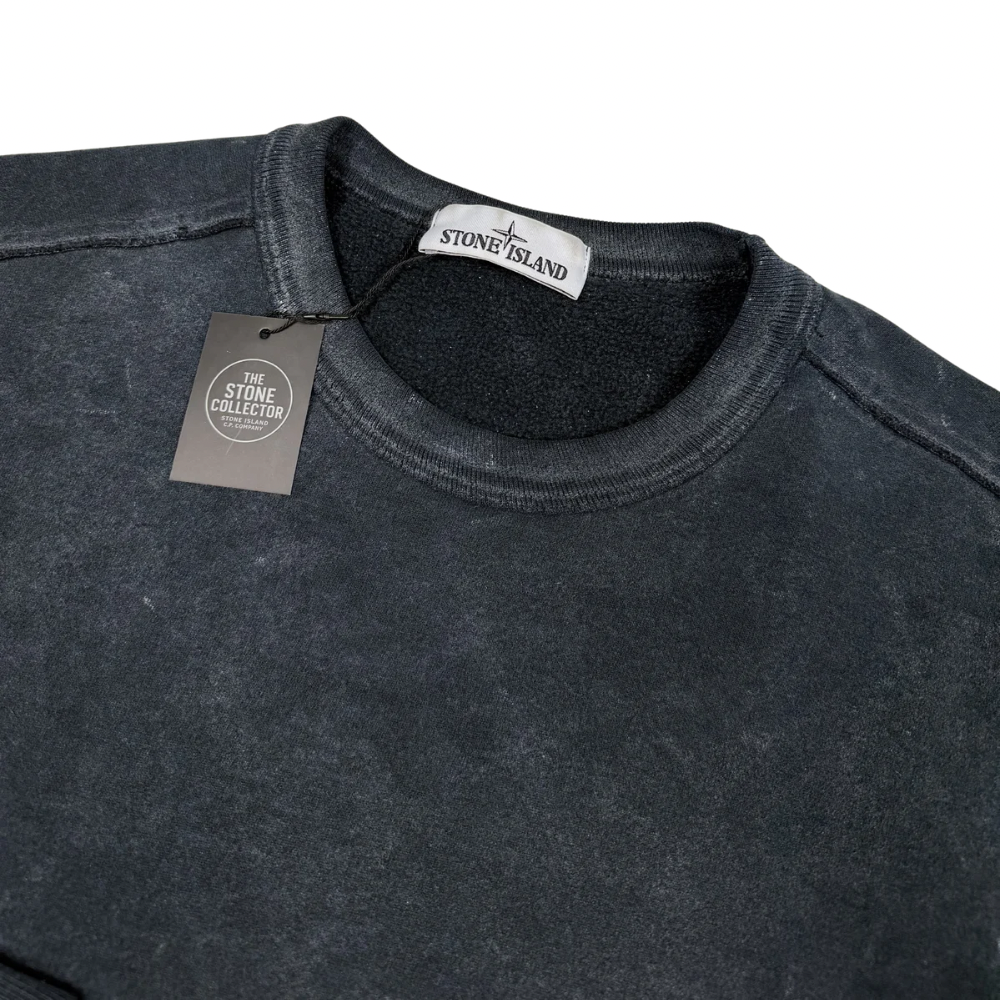 SUDADERA CUELLO REDONDO STONE ISLAND FROST - talla M