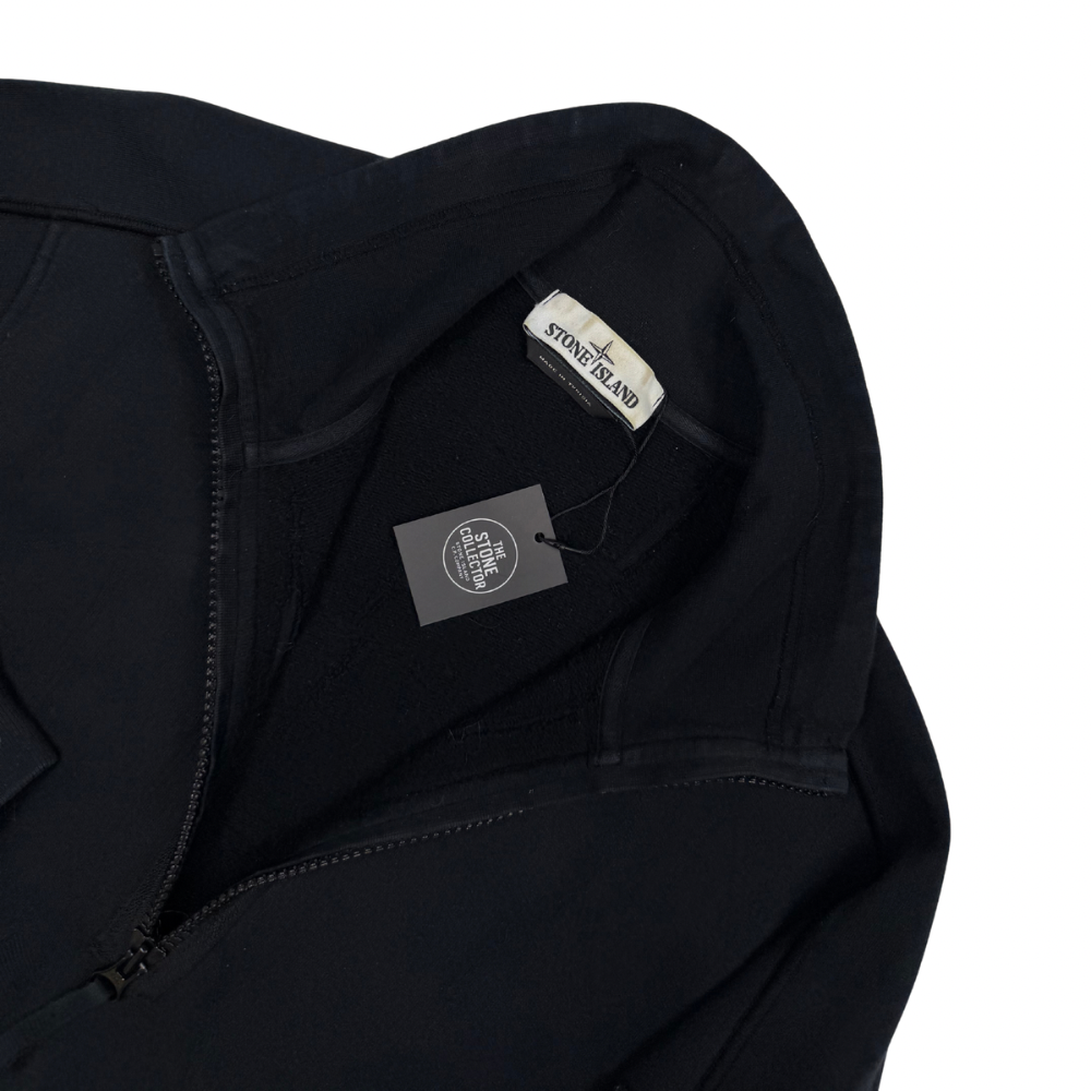 SUDADERA HALF - ZIP STONE ISLAND - talla S