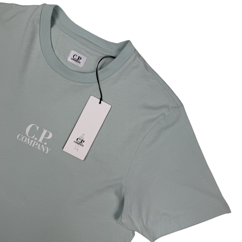 Camiseta C.P. Company Verde Agua manga corta - talla S