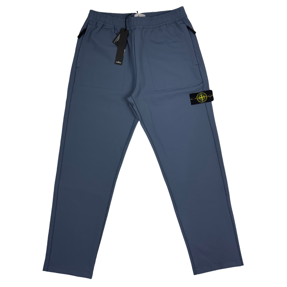 Pantalón técnico Stone Island azul pizarra - talla L/XL/2XL