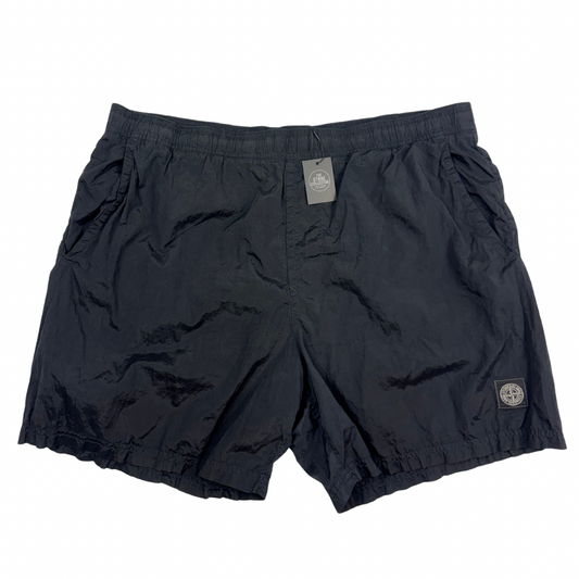 Bañador Stone Island negro nylon metal - talla 3XL