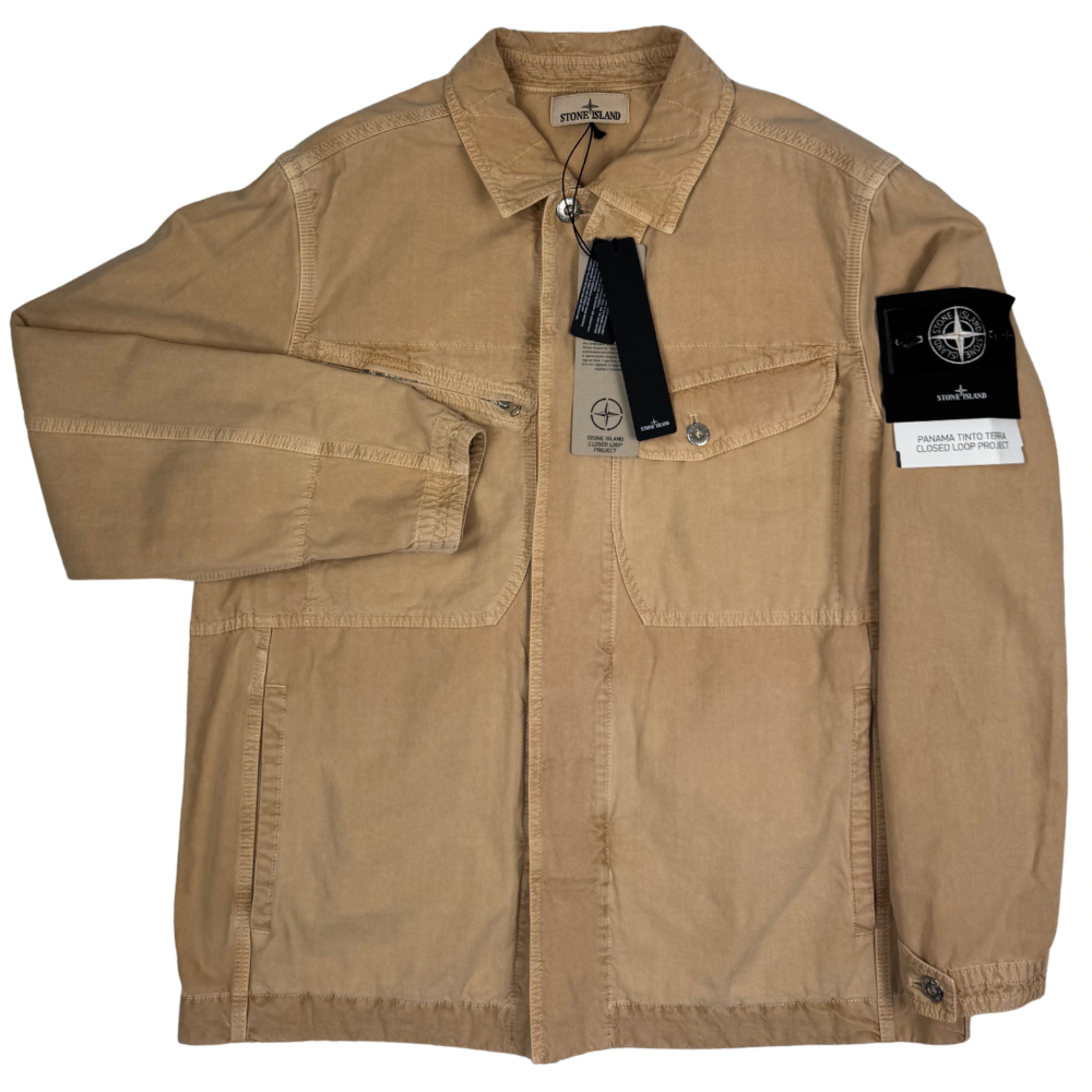 Chaqueta Stone Island Panama Tinto Terra Closed Loop Project naranja - talla L
