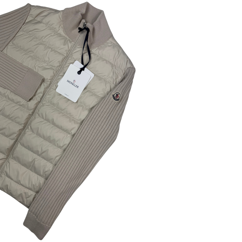 Cardigan Moncler Tricot beige - talla M