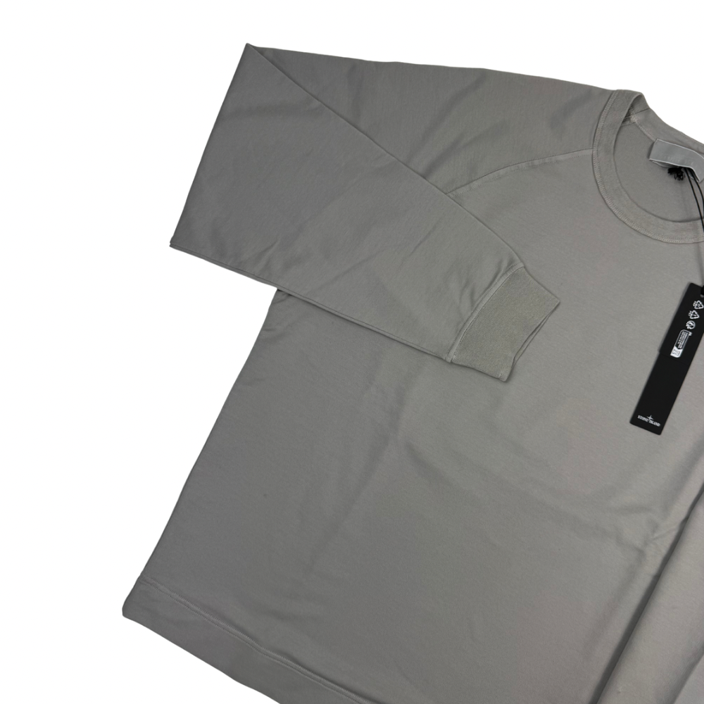 Sudadera Stone Island Ghost cuello redondo gris - talla L/XL/2XL