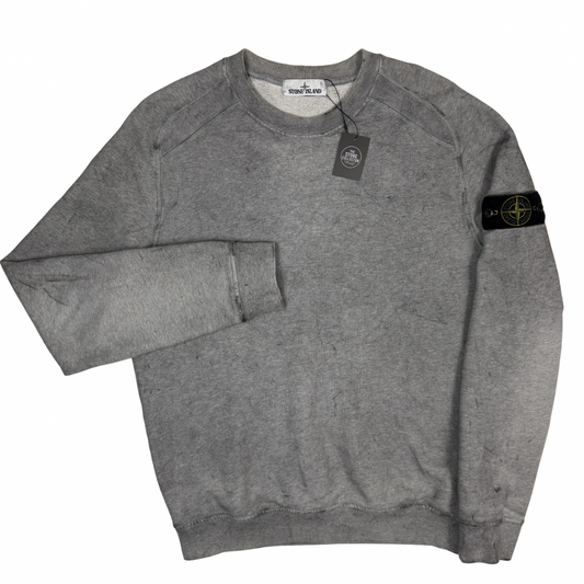 SUDADERA CUELLO REDONDO STONE ISLAND DUST - talla M