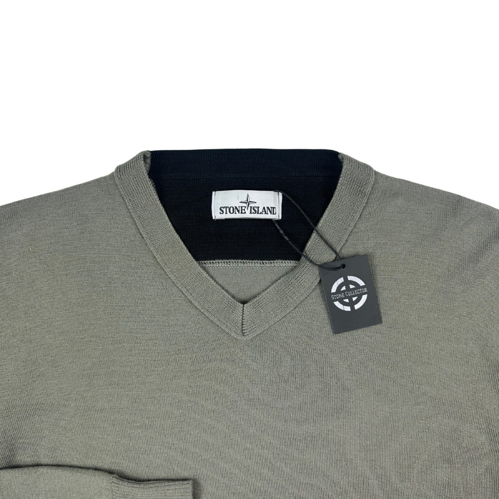 JERSEY CUELLO DE PICO STONE ISLAND - talla XL