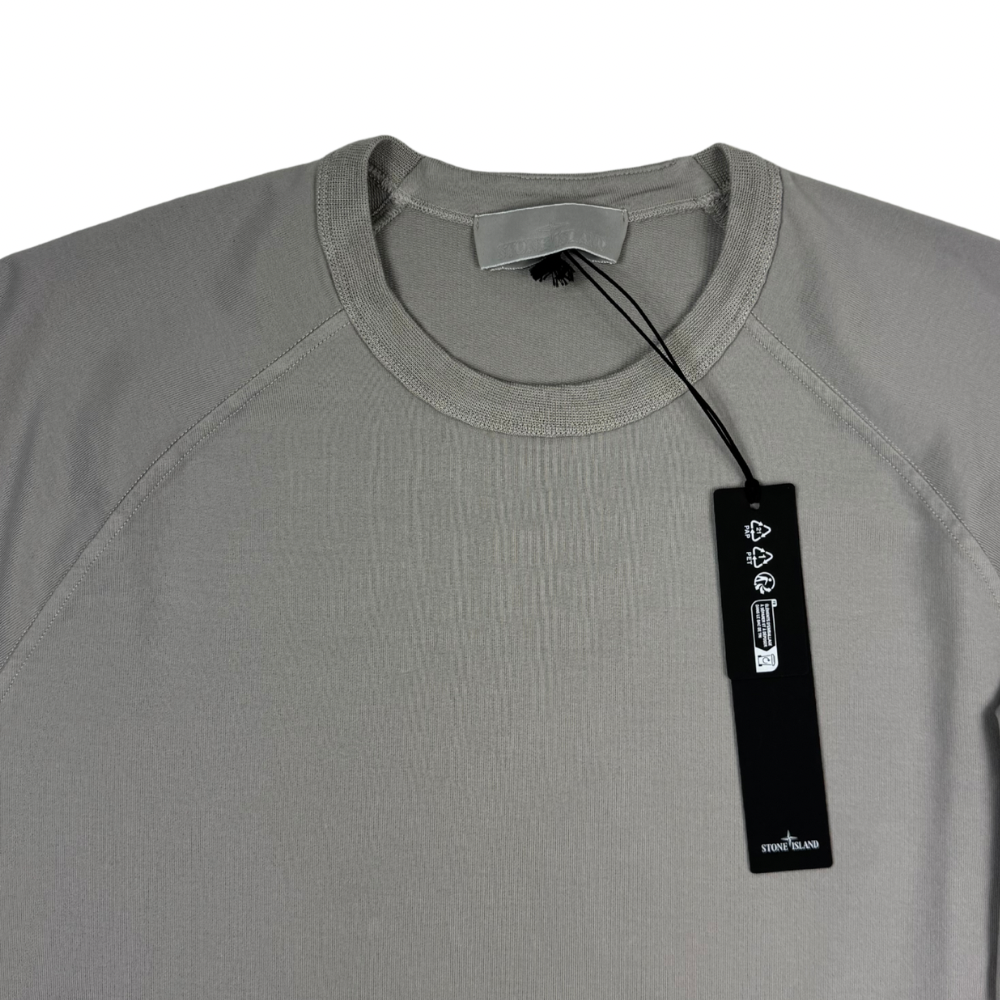 Sudadera Stone Island Ghost cuello redondo gris - talla L/XL/2XL