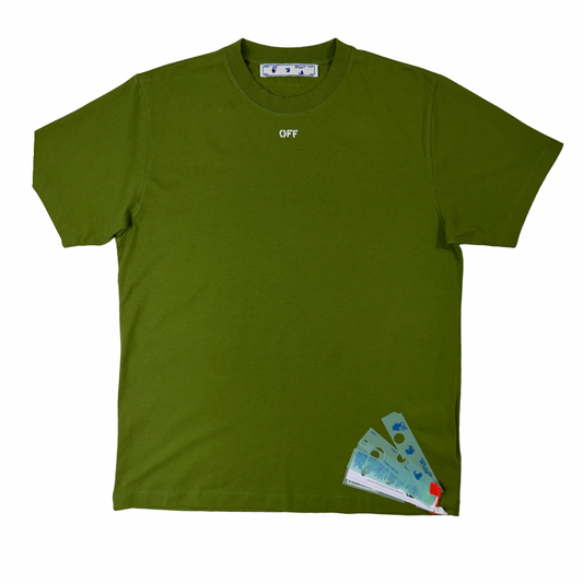 CAMISETA MANGA CORTA OFF WHITE - talla XL