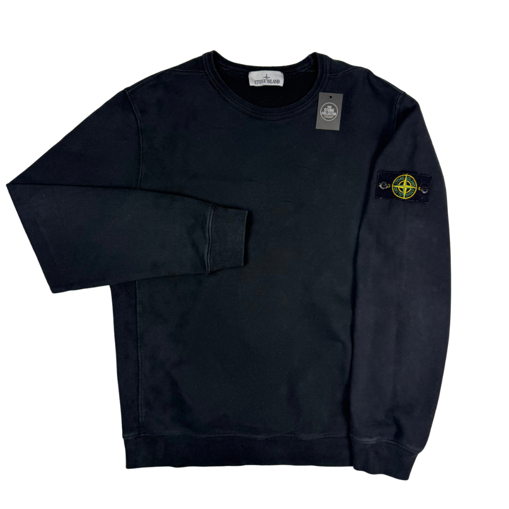 Sudadera cuello redondo Stone Island negro - talla M