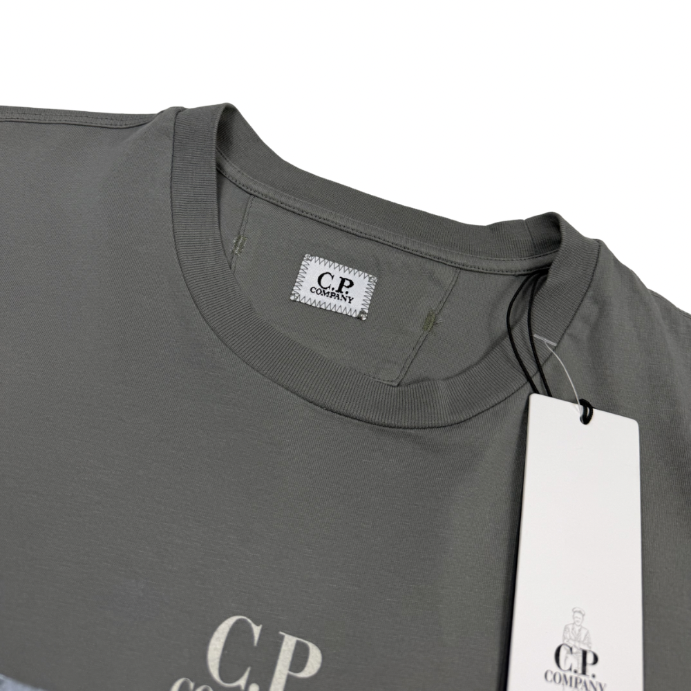 Camiseta C.P. Company gris manga corta - talla XS/L/XL/2XL