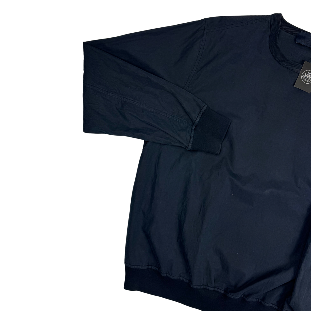 Sudadera cuello redondo Stone Island Ghost azul marino - talla M
