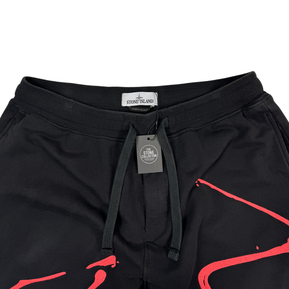 Pantalón Corto Jogger Stone Island negro - talla L
