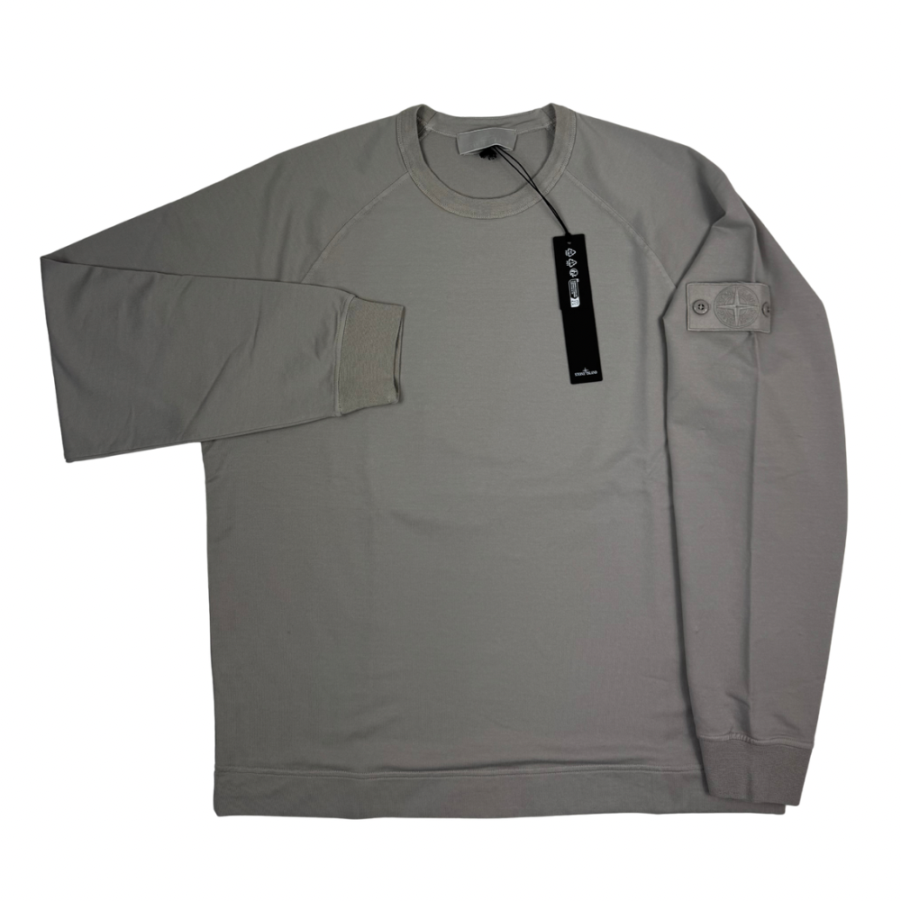Sudadera Stone Island Ghost cuello redondo gris - talla L/XL/2XL