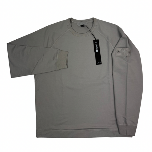 Sudadera Stone Island Ghost cuello redondo gris - talla L/XL/2XL