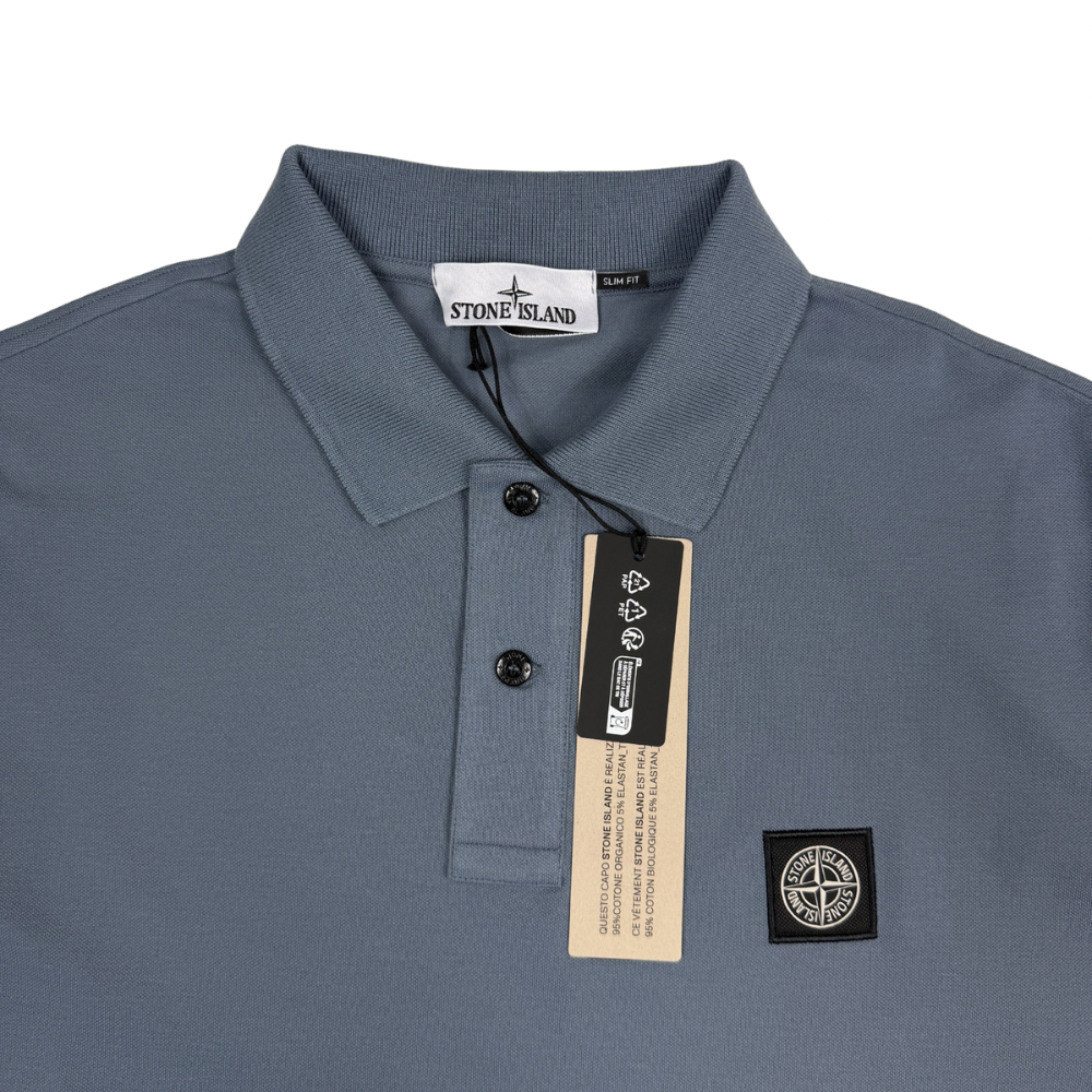 POLO MANGA CORTA GARMENT DYED - talla XXL