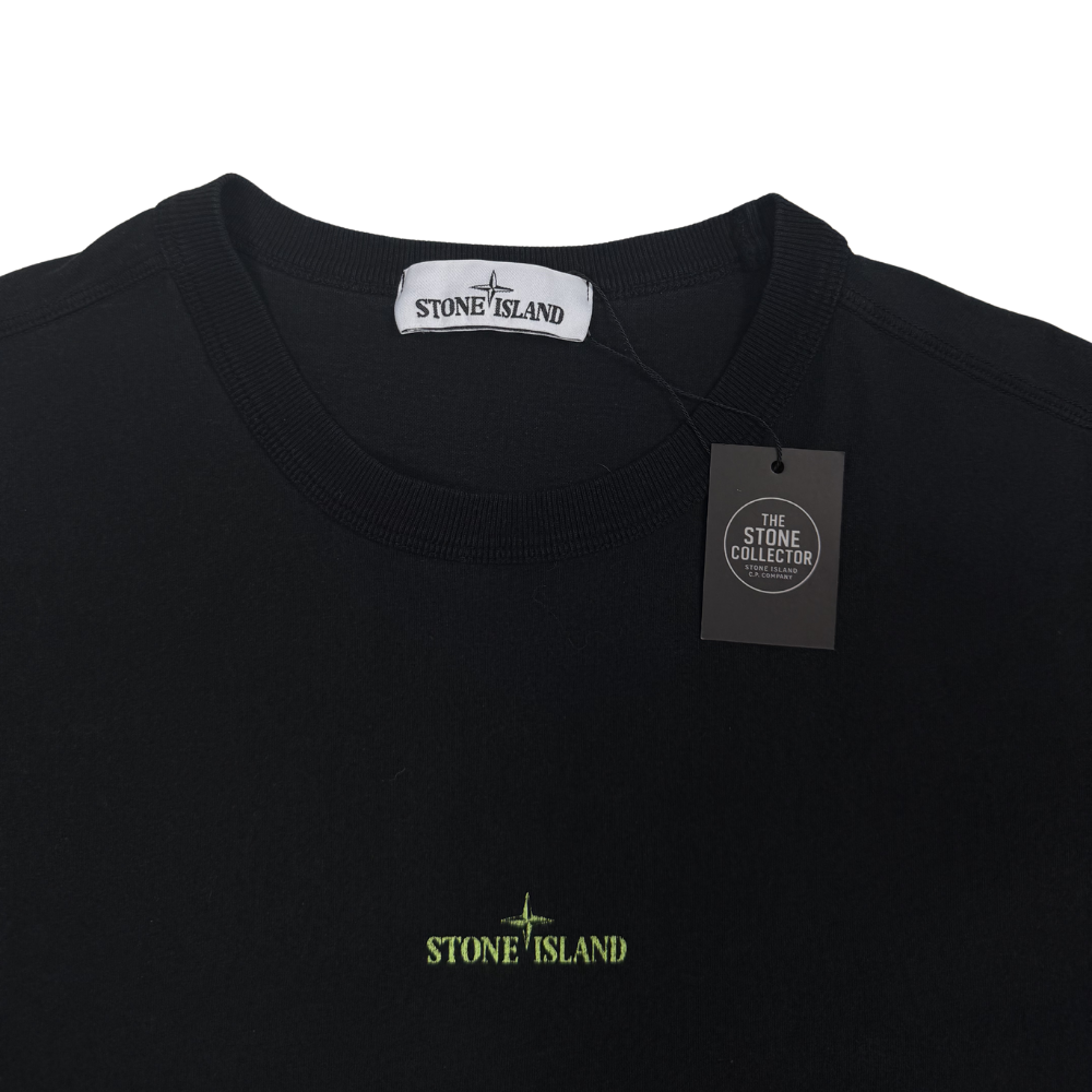 Camiseta Stone Island negra manga corta - talla XL