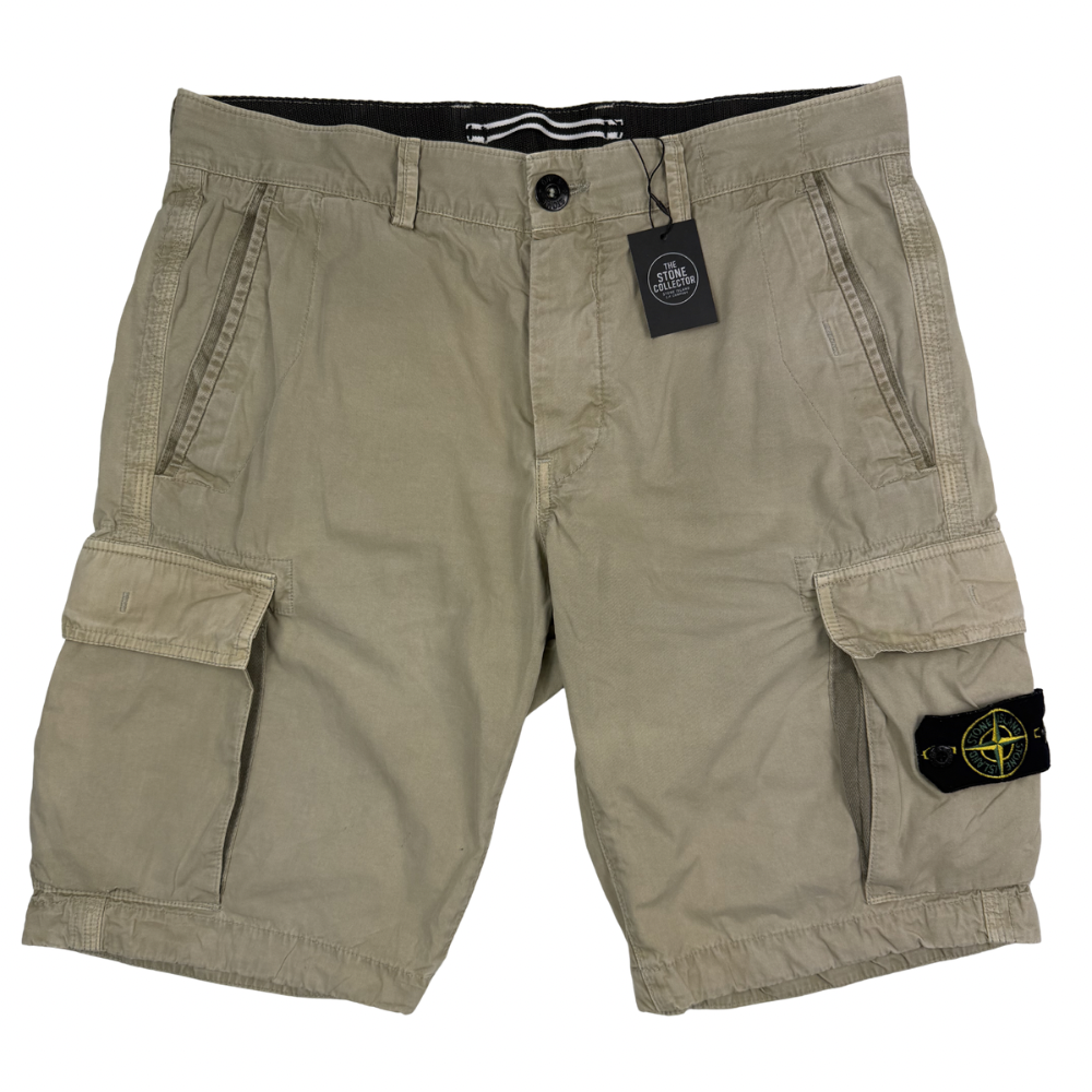 PANTALÓN CARGO CORTO STONE ISLAND - talla W/32