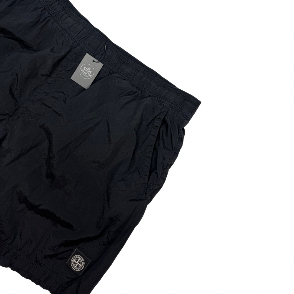 Bañador Stone Island negro nylon metal - talla 3XL