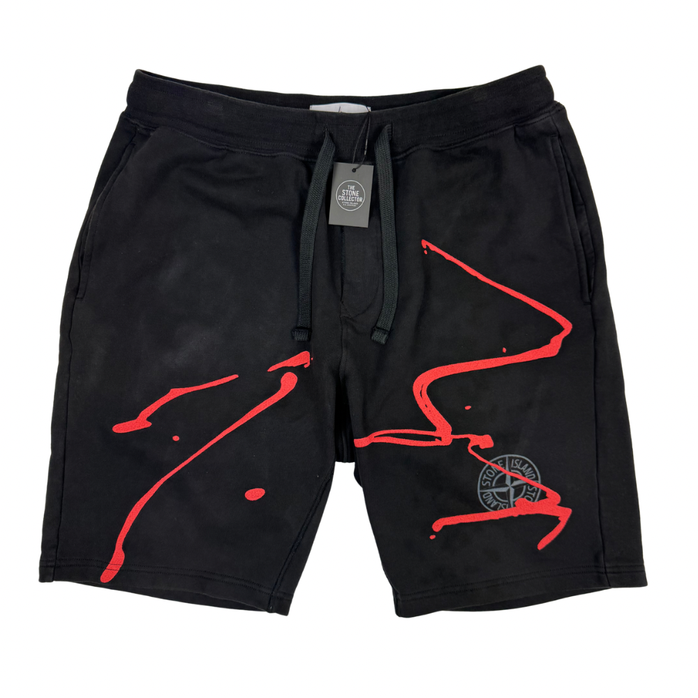 Pantalón Corto Jogger Stone Island negro - talla L
