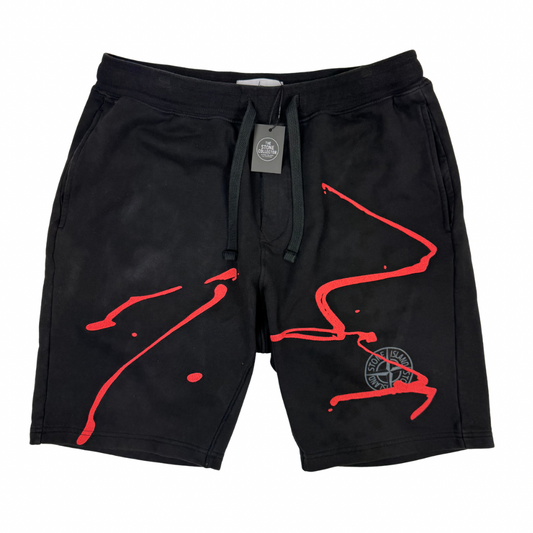 Pantalón Corto Jogger Stone Island negro - talla L