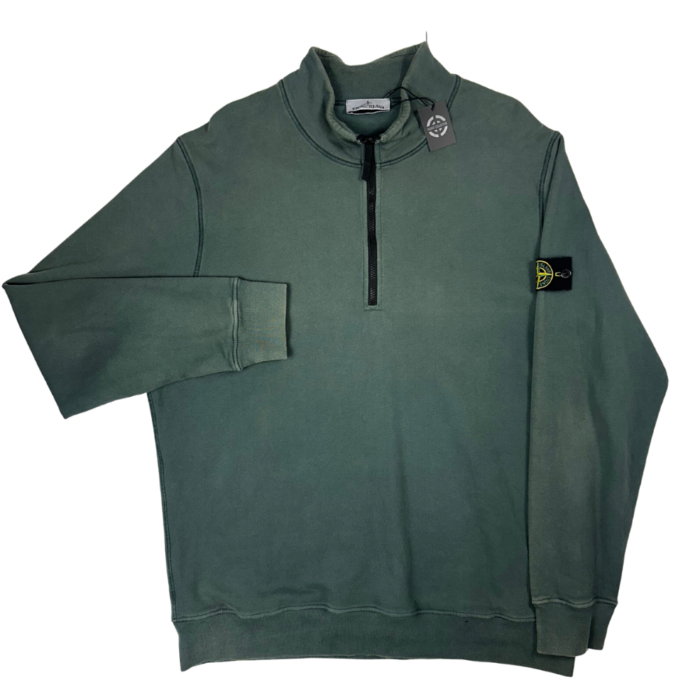 SUDADERA HALF-ZIPSTONE ISLAND - talla 3XL