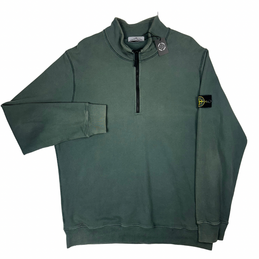 SUDADERA HALF-ZIPSTONE ISLAND - talla 3XL